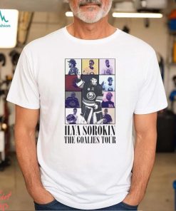Ilya Sorokin The Goalies Tour shirt, hoodie, sweater, long sleeve and tank top Ilya Sorokin The Goalies Tour shirt