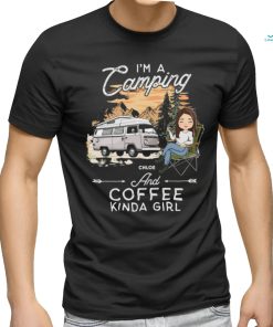 I'm A Camping Kinda Girl Personalized Custom Classic T Shirt