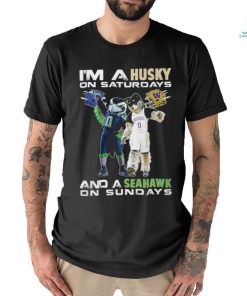 I'm A Husky On Saturdays And A Seahawk On Sundays Shirt