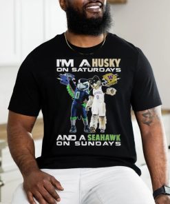 I'm A Husky On Saturdays And A Seahawk On Sundays Shirt