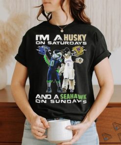 I'm A Husky On Saturdays And A Seahawk On Sundays Shirt