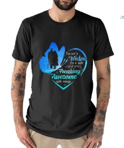 I'm A Wife Of A Freaking Awesome Husband With Wings Personalized Shirt