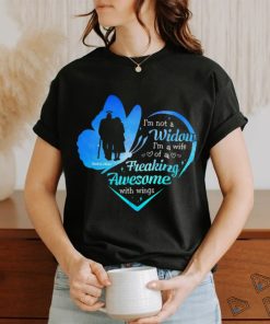 I'm A Wife Of A Freaking Awesome Husband With Wings Personalized Shirt