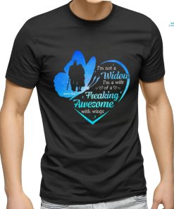 I'm A Wife Of A Freaking Awesome Husband With Wings Personalized Shirt