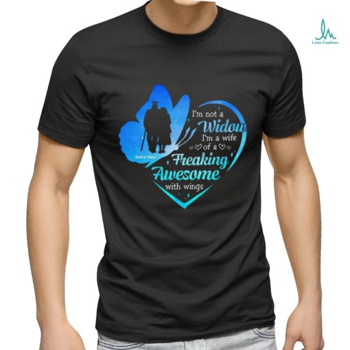 I’m A Wife Of A Freaking Awesome Husband With Wings   Personalized Shirt