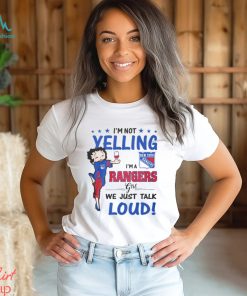 Im Not Yelling Rangers Shirt