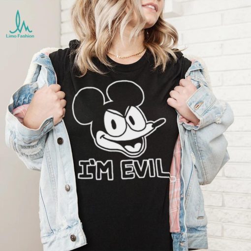 I’m evil mickey public domain commemoration shirt