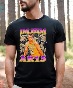 I’m him ar 15 austin reaves new idol in los angeles Lakers shirt