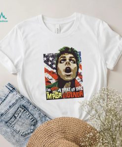 I’m not a part of the maga agenda USA flag shirt