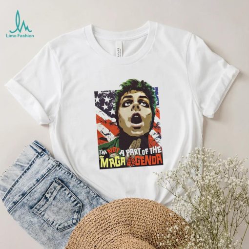 I’m not a part of the maga agenda USA flag shirt
