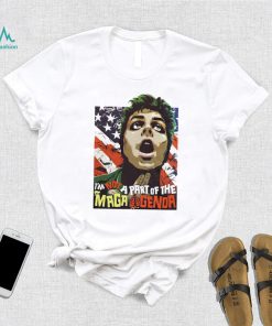 I’m not a part of the maga agenda USA flag shirt