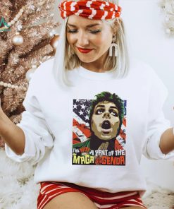 I’m not a part of the maga agenda USA flag shirt