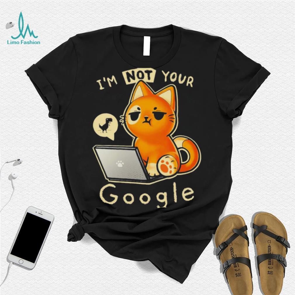 I m not your google qwertee shirt Limotees