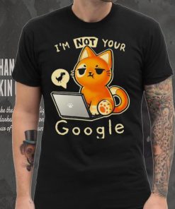 I’m not your google qwertee shirt