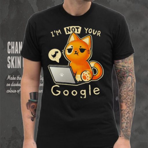 I’m not your google qwertee shirt