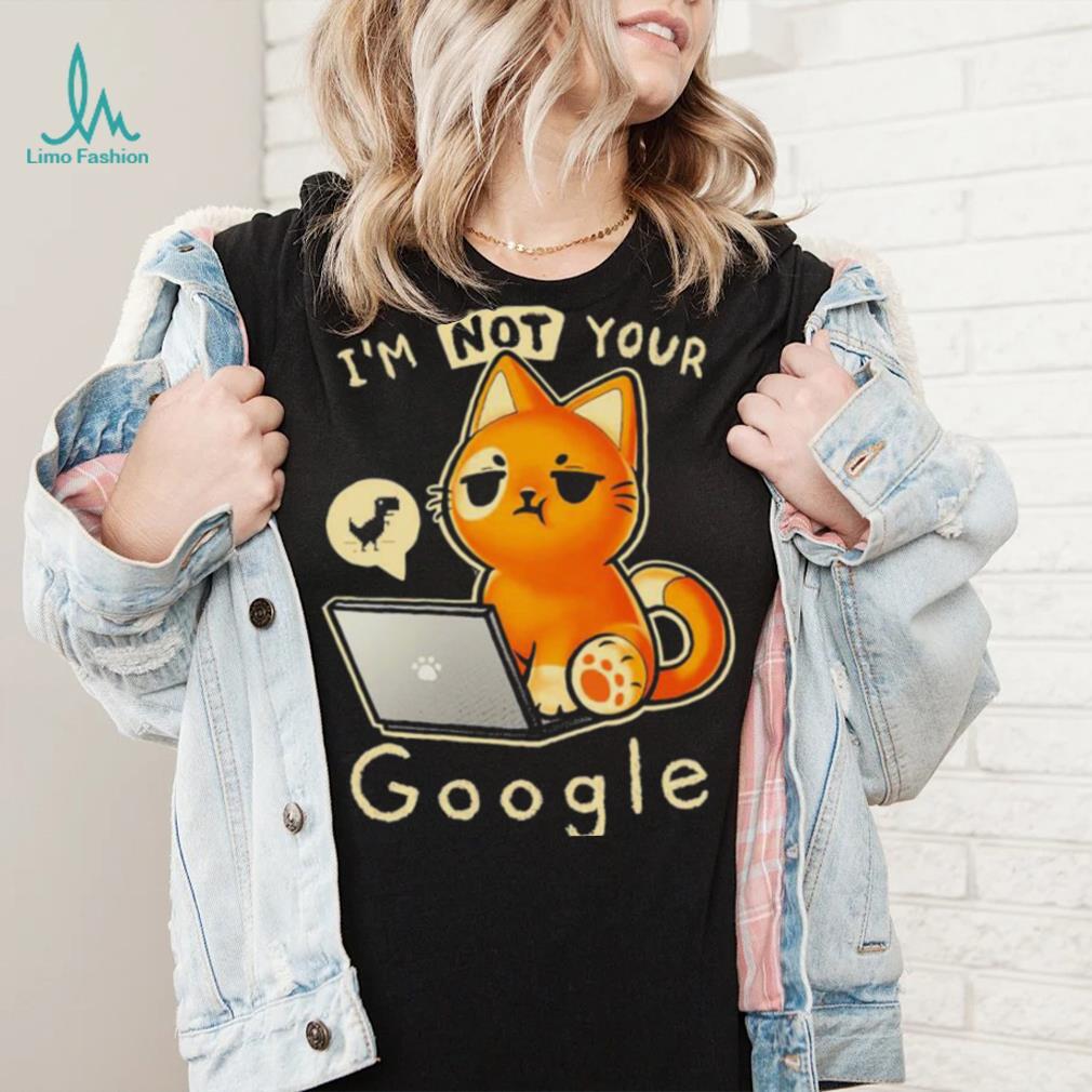 I m not your google qwertee shirt Limotees