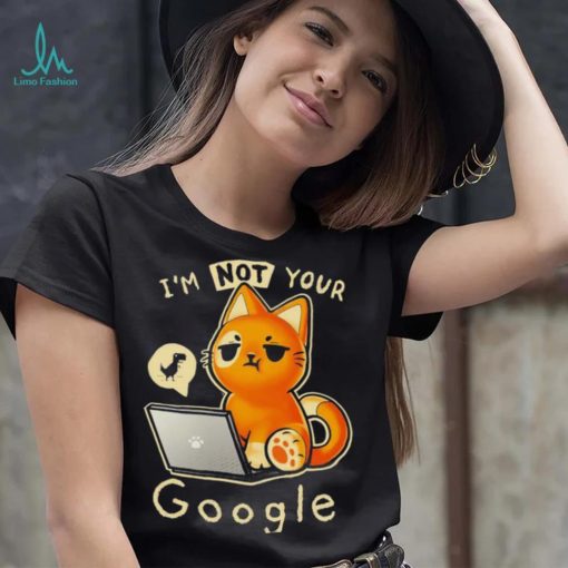 I’m not your google qwertee shirt