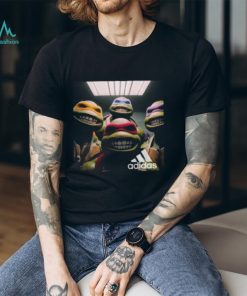 Image Teenage Mutant Ninja Turtles x Adidas Superstar Shelltoes Art Cover Unisex T Shirt
