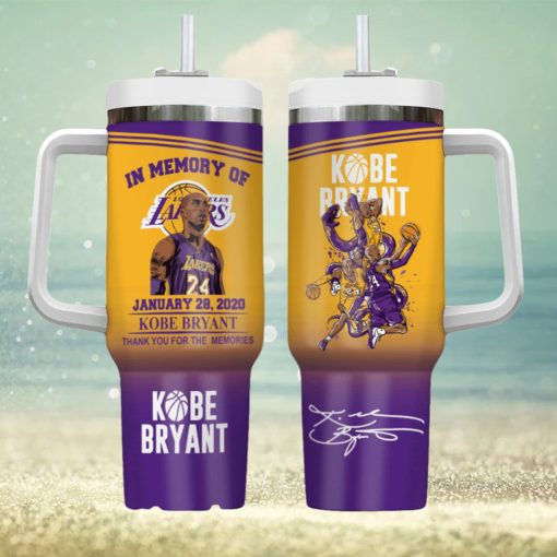 In Memory Of Kobe Bryant 40 Oz Tumbler