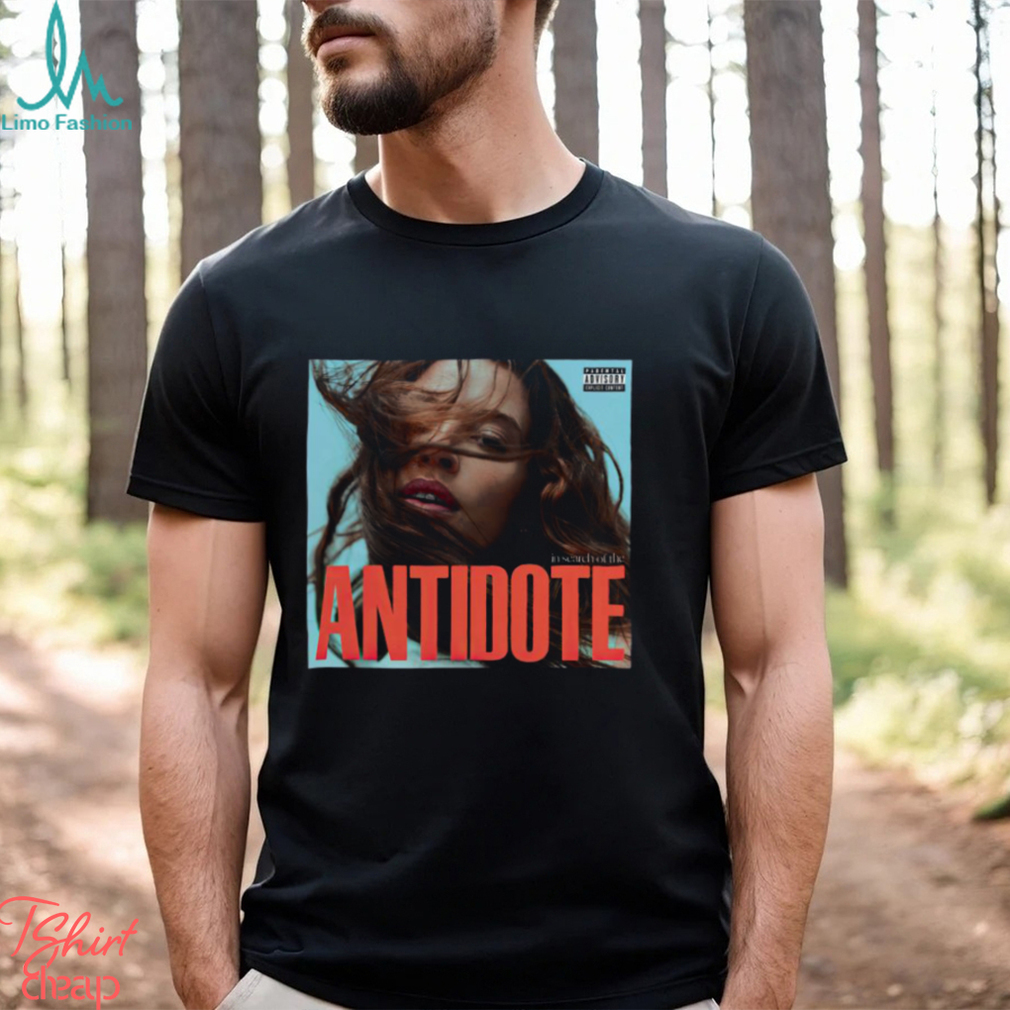 In Search Of The Antidote Album Cover T shirt