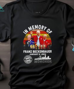 In memory of Franz Beckenbauer Munchen FC Vintage shirt