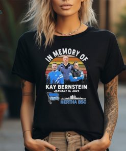 In memory of Kay Bernstein January 16,2024 Hertha BSC vintage shirt