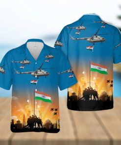 Indian Air Force Mi 17, Happy Independence Day India Hawaiian Shirt Vintage Gift