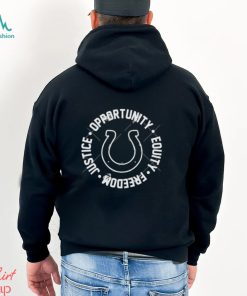 Indianapolis Colts NFL Mike Tomlin Justice Opportunity Equity Freedom Shirt