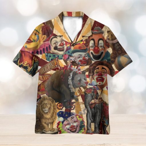 Interesting Life In The Circus 3D Hawaiian Shirt Summer Vaction Gift