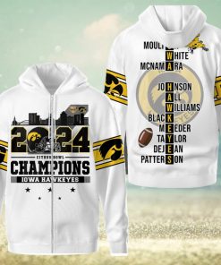 Iowa Hawkeyes 2024 Citrus Bowl Champions Hoodie T Shirt