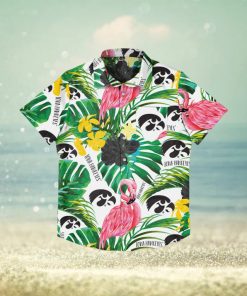 Iowa Hawkeyes Flamingo Hawaiian Shirt