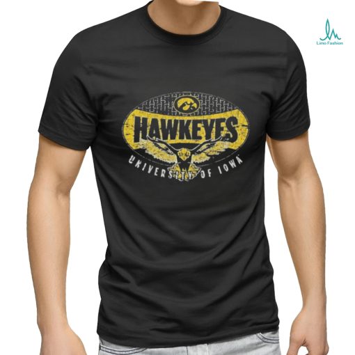 Iowa Hawkeyes Flying Hawk University Of Iowa T Shirts