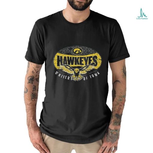Iowa Hawkeyes Flying Hawk University Of Iowa T Shirts