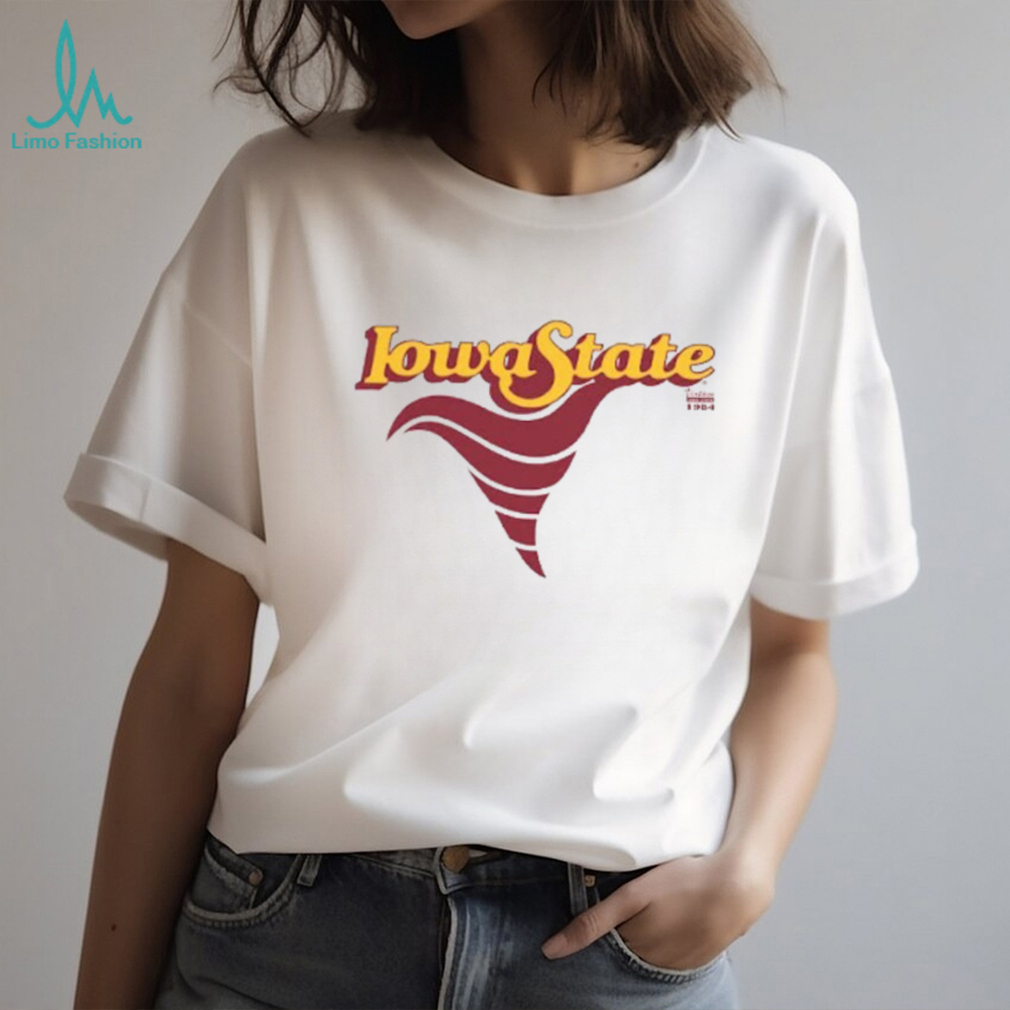 Iowa State Cyclone Logo Ringer Tee Iowa State Cyclone Logo Ringer Tee