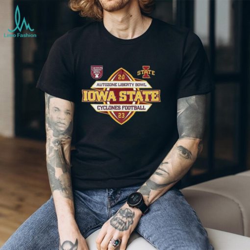 Iowa State Cyclones 2023 AutoZone Liberty Bowl Bound T Shirts