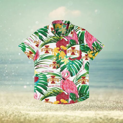 Iowa State Cyclones Flamingo Hawaiian Shirt