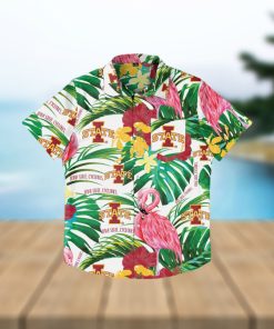 Iowa State Cyclones Flamingo Hawaiian Shirt