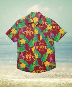 Iowa State Cyclones Floral Hawaiian Shirt