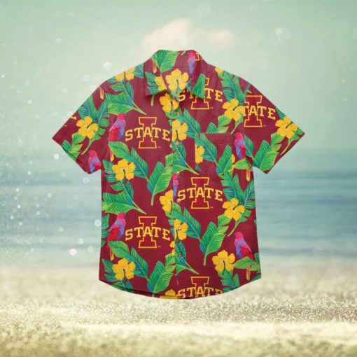 Iowa State Cyclones Floral Hawaiian Shirt