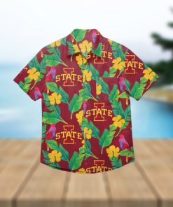 Iowa State Cyclones Floral Hawaiian Shirt