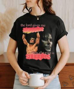 Iron Claw The Lord Gives Me Struggles When All I Want Is Snuggles t shirt