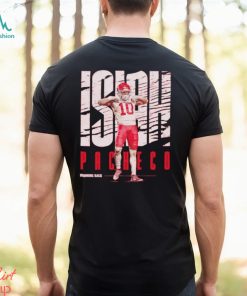 Isiah Pacheco Kansas City pose shirt