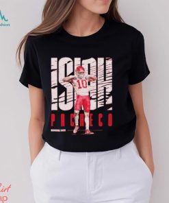 Isiah Pacheco Kansas City pose shirt