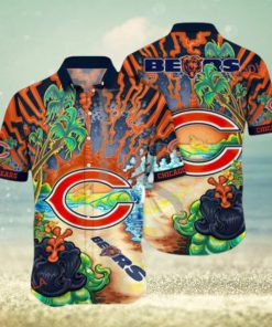 Island Vibe Chicago Bears Aloha Unisex Hawaiian Shirt