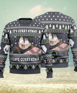 Its Curry stmas! I Love Curry stmas Log Horizon Ugly Christmas Sweater