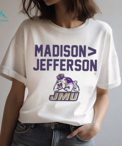 JMU Football Madison Jefferson T Shirt