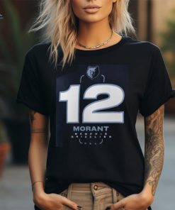 Ja Morant Memphis Grizzlies Fanatics Branded Behind The Back Name & Number T Shirt