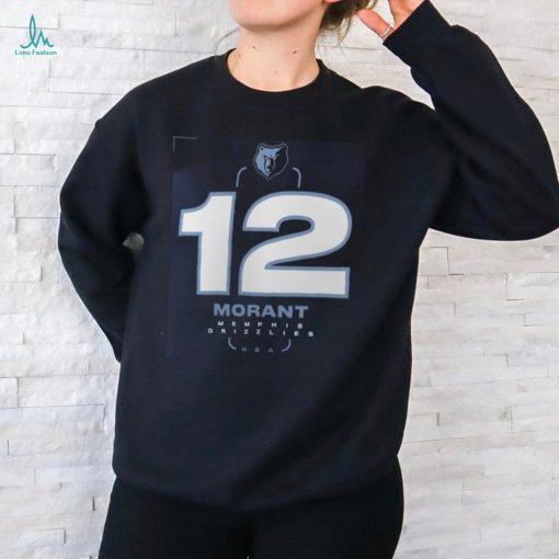 Ja Morant Memphis Grizzlies Fanatics Branded Behind The Back Name & Number T Shirt