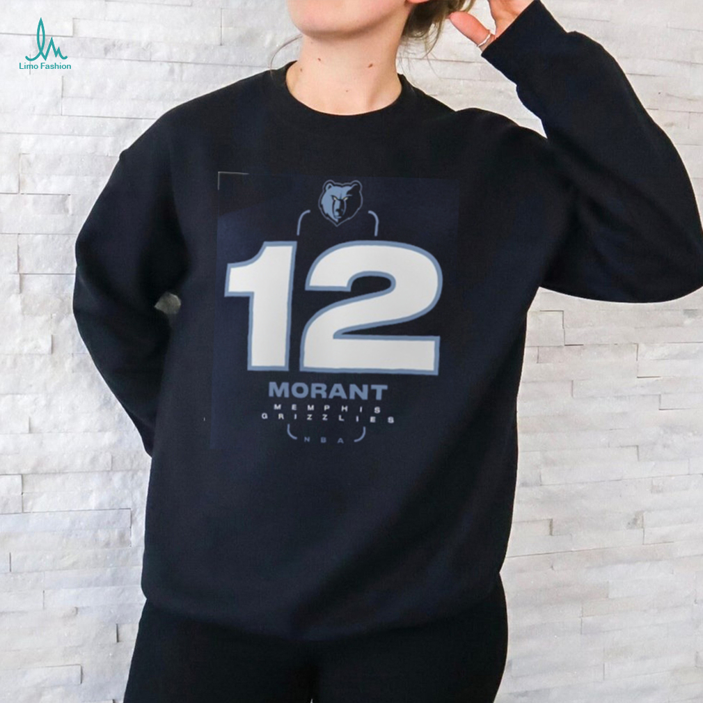 Ja Morant Memphis Grizzlies Fanatics Branded Behind The Back Name & Number T Shirt Ja Morant Memphis Grizzlies Fanatics Branded Behind The Back Name & Number T Shirt