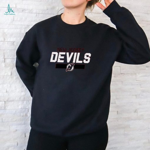 Jack Hughes New Jersey Devils Levelwear Richmond Player Name & Number T Shirt